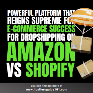 dropshipping on amazon vs shopify