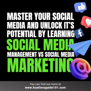 social media management vs social media marketing